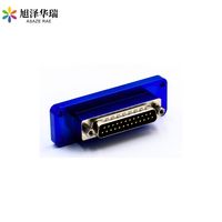 DSUB de 25 pines con 4 tornillos de fijación lateral, paso hermético al vacío, de acero inoxidable con aislamiento cerámico, diseño personalizado