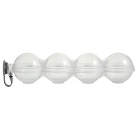 Moule à glaçons en silicone pour whisky, vente en gros, réutilisable, quatre cavités, pour bar