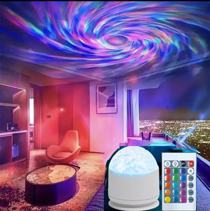 Großhandel Nordlicht Ozeanwellen <span class=keywords><strong>3D</strong></span> Holographischer Wasserwellen-Projektor mit Fernbedienung USB/Typ-C Betrieben für Wohnzimmer - Product Image 3