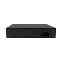 Conmutador de red PoE de 8 puertos no administrado de Gigabit completo 2 conmutador PoE SFP de 1000m
