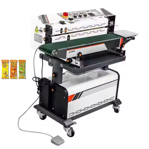 Tự động Nitơ khí tuôn ra chân không thực phẩm sealers với máy in phun ngày mã hóa máy liên tục ban nhạc niêm phong máy đóng gói - Product Image 6