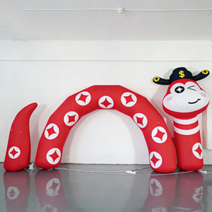 Ejderha Teknesi Festivali Çiçeklerle Süslü Şişme Ejderha Teknesi Yarışları Hava Modelleri Yarışma ve Kutlama Dekorasyonu için - Product Image 6