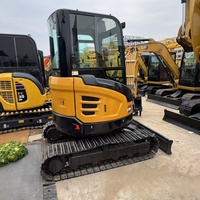 Vente directe usine : Excavatrice Sany 26U d'occasion de haute qualité, modèle 2022, équipée d'une pompe PLC et de roulements, 90 % neuve, en promotion.