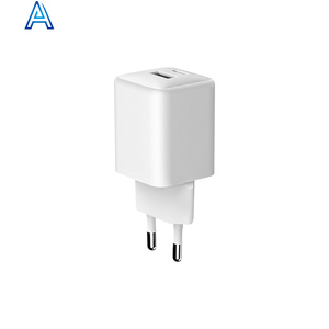 Cargador de pared tipo C con logotipo personalizado de fábrica, cargador de pared de 25 Dual W, cargador de teléfono móvil GaN de carga rápida Universal, cargador PD Apater - Product Image 4