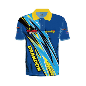 Pas Cher Dernière Conception Vierge Personnalisé Polo Cou Racing Pit Crew Chemises En Gros - Product Image 6