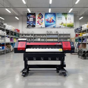 Impresora de Sublimación de <span class=keywords><strong>Formato</strong></span> Grande Goosam de 130 cm, Impresora de Inyección de Tinta con Tinta Ecológica para Pancartas y Adhesivos de Exterior de 1.3 m de Ancho - Product Image 1