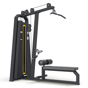 Appareil de musculation à charges sélectionnables pour tirage vertical et rameur vertical (Lat <span class=keywords><strong>Pull</strong></span> Down et Low Row Machine) - Product Image 3