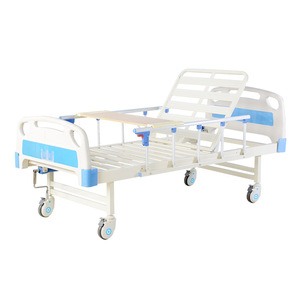 Cama de enfermería manual Yuebang 190x90x47cm con manivela simple, cama médica para el hogar para ancianos y pacientes - Product Image 5