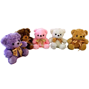 Oso de Peluche de 7 Pulgadas, Colorido, de Peluche, Juguete de Peluche para Máquina de Grúa, Venta al por Mayor de Fábrica, Barato - Product Image 2