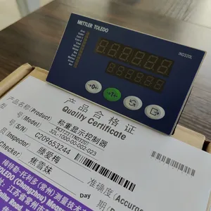 0.1g सटीकता ओटम अनुकूलन के साथ टोलेडो इंडी320 डिजिटल वजन नियंत्रक 2 साल की वारंटी - Product Image 2