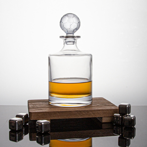 Logo personalizzato 1000ml Decanter per <span class=keywords><strong>whisky</strong></span> con tappo in vetro Decanter di grande capacità per uso domestico per alcol Wine Brandy - Product Image 6