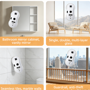 Robot per la Pulizia dei Vetri, Pulitore Automatico Intelligente per Finestre, per Uso Domestico - Product Image 6