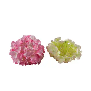 20 cm heißer verkauf Fabrik ganze Hochzeit Blume Wand rosa Seide Hortensien-Blumentöpfe mit niedrigem Preis