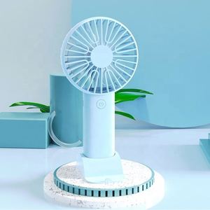 Ventilador de Mano Portátil Recargable por USB con Soporte para Teléfono, para Exteriores, Mini Ventilador de Mesa, Novedad 2024 - Product Image 1