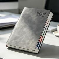 Agenda annuel, hebdomadaire et mensuel OEM 2027, journal, planificateur quotidien, carnet de planification de l'auto-discipline avec logo personnalisé