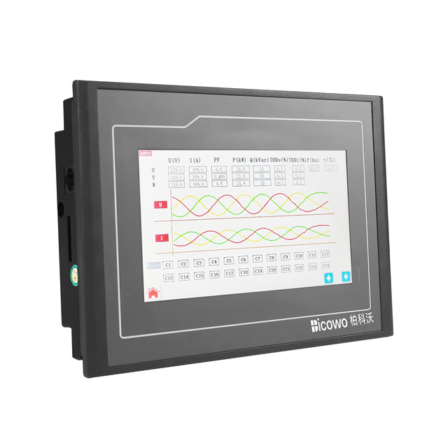 PQM-200/TS Intelligent Power Factor Controller with Reactive Power Autocompensation Feature