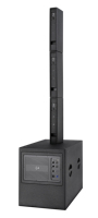 Système de colonne de sonorisation active CVR PRO AUDIO T-504&T-18SP, haut-parleur de ligne active, woofer néodyme de 18 pouces, étanche, portable, Bluetooth