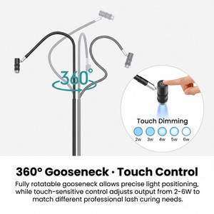 6W Dimmable UV Colle Durcissement Lumière Roue Cils Outil Pédale Sèche-Cils pour <span class=keywords><strong>Vernis</strong></span> <span class=keywords><strong>à</strong></span> <span class=keywords><strong>Ongles</strong></span> Cils Grêle Extension Lampe Gel <span class=keywords><strong>Vernis</strong></span> UV Gel - Product Image 5