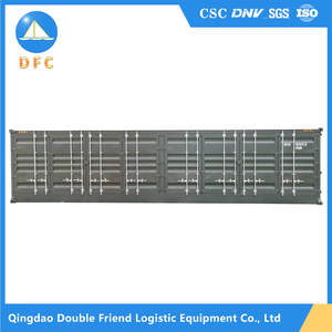 Conteneur maritime en acier certifié CSC <span class=keywords><strong>de</strong></span> 40 pieds (High Cube) avec 2 ouvertures latérales et matériau Corten - Product Image 4