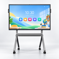 Tableau blanc interactif intelligent QDE 65'' 75'' 86'' 98'' 100'' 110'' pouces 4K pour l'école