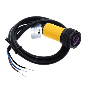 Smart Car Robot E18-D80NK Infrared Obstacle Avoidance Photoelectric Sensor Proximity Switch 3-80cm Detection Range Adjustable