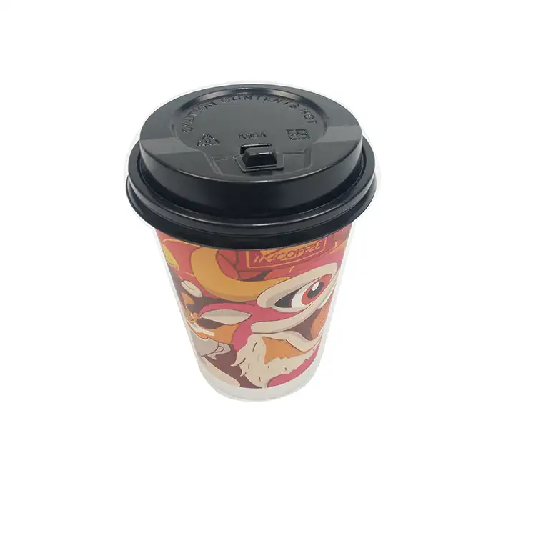 High quality 12oz/16oz/20oz disposable hot drink coffee fancy paper cup