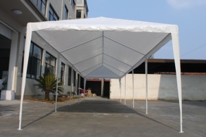 Thêm mạnh mẽ khung thép kích thước lớn màu trắng Lều đám cưới 3x12m Windproof lều bên ngoài trời - Product Image 4