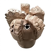 TERUIFEIKE Broca de Diamante PDC de 6 1/2 polegadas em Aço Carbono Forjado 10kg para Mineração de Minério e Ferramenta de Perfuração de Poços