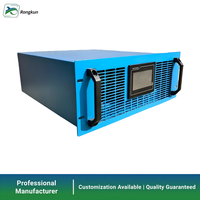 Banco de carga resistivo de 8kW para montaje en rack, refrigerado por aire, con control de pantalla táctil para pruebas de UPS y generadores, ISO CE