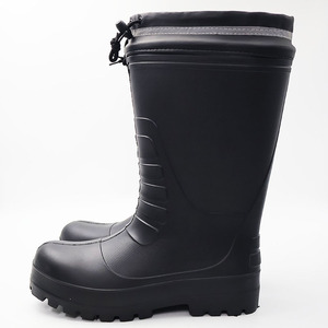 Bottes <span class=keywords><strong>de</strong></span> <span class=keywords><strong>pluie</strong></span> EVA Super Anti-Wearable Draw String Manchette réglable Imperméable Anti-dérapant Acide Résistant aux alcalis Chaussures d'eau d'hiver - Product Image 3