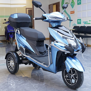 CKD SKD 500W 650W 800W 30km/h Speed Adult E Scooters 3 Wheel Tricycle Bike - Product Image 6