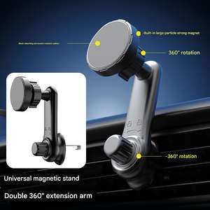 Forte <span class=keywords><strong>magnetico</strong></span> Anti-caduta staffa di presa d'aria per <span class=keywords><strong>auto</strong></span> supporta la rotazione 360 <span class=keywords><strong>auto</strong></span> Mini presa d'aria porta telefono <span class=keywords><strong>cellulare</strong></span> per telefono - Product Image 5