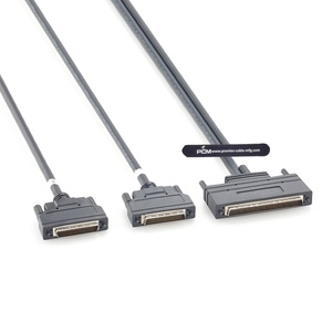 Câble SCSI HPDB 100 broches mâle vers double HPDB 50 broches mâle en Y, compatible Advantech PCL-10251 pour cartes DAQ et PC industriels - Product Image 4