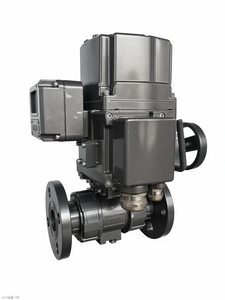 Válvula de Bola Eléctrica a Prueba de Explosiones COVNA 90-Day Window HK6Q-EX-P RS485, Válvula de Bola de PVC Motorizada de Doble Unión con Brida - Product Image 6