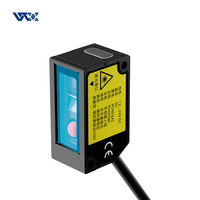 Sensor de Distancia Láser CMOS Fotoeléctrico con Salida Analógica y Digital WTX, Sensor de Desplazamiento Láser Lineal de Bajo Costo