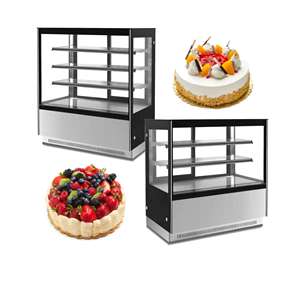 Cake Display Refrigerador Panadería Usado Refrigerador Vitrina Cake Display Cake Vitrina - Product Image 6