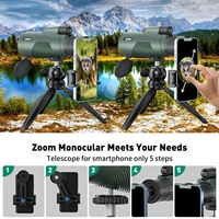 Nouveau modèle 2026 – Télescope monoculaire Zoom 10-30x50 haute définition pour concerts, activités de plein air et photographie mobile