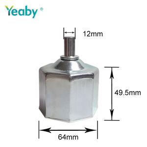 Accesorios para <span class=keywords><strong>persiana</strong></span> enrollable, tapa de extremo de metal de 60mm con <span class=keywords><strong>eje</strong></span> para puertas y ventanas de <span class=keywords><strong>persiana</strong></span> enrollable, tapa de extremo de <span class=keywords><strong>persiana</strong></span> enrollable - Product Image 5