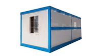 Eco-Friendly Folding Container House Modular Mobile House Modular Container House for Labor Camp