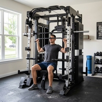 Usine d'équipements de fitness, machine Smith multifonctionnelle, équipement de fitness pour salle de sport, vente en gros d'équipements de musculation