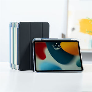 Étui pour tablette pour <span class=keywords><strong>iPad</strong></span> 5/6/<span class=keywords><strong>7</strong></span>/8/<span class=keywords><strong>9</strong></span> <span class=keywords><strong>Pro</strong></span> 11 <span class=keywords><strong>9</strong></span>.<span class=keywords><strong>7</strong></span> 10.2 10.<span class=keywords><strong>9</strong></span> Air 12.<span class=keywords><strong>9</strong></span> support mince Pu clair Ins <span class=keywords><strong>coque</strong></span> acrylique support intelligent housse de protection - Product Image 2