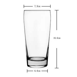 Allemagne <span class=keywords><strong>SAHM</strong></span> 20oz <span class=keywords><strong>Verre</strong></span> à bière artisanale classique réutilisable <span class=keywords><strong>Verre</strong></span> transparent pour eau, bière, vin Logo personnalisable - Product Image 6