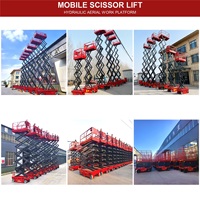 Scherenhebebühne 20 Meter Maximale Höhe Pneumatische Mobile Scherenhebebühne Dingli Scherenhebebühne Elektromotor-Scherenhebebühne 6 Meter