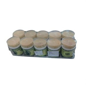 ไม้จิ้มฟัน X16 801 3 บรรจุ 400 ชิ้นต่อแพ็ค ไม้จิ้มฟันแบบใช้แล้วทิ้งสำหรับรับประทานอาหาร - Product Image 2