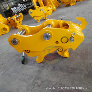 Acoplador Hidráulico de Enganche Rápido para Excavadora con Rodamiento Amarillo - Product Image 4