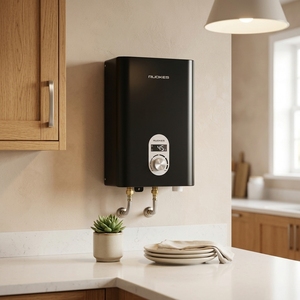 Calentador de Agua Eléctrico Instantáneo Sin Tanque, Económico, 15000W, 380V, Carcasa Metálica, para Uso Doméstico en Baños - Product Image 4