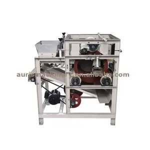 High quality soaked american almond wet earthnut broad beans peeling machine blanched peanuts skin peeler