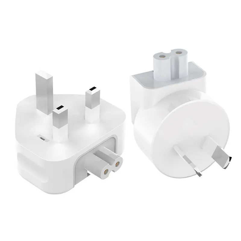 Wall AC Detachable Electrical UK AU Plug Duck Head Power Adapter for Apple iPad iPhone USB Charger MacBook
