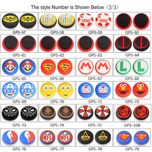 3Dนิ้วหัวแม่มือสําหรับ<span class=keywords><strong>Xbox</strong></span> Oneจอยสติ๊กสําหรับNintendo SwitchซิลิโคนสําหรับPS4/PS5 <span class=keywords><strong>Controller</strong></span>จอยสติ๊ก<span class=keywords><strong>Analog</strong></span> <span class=keywords><strong>Stick</strong></span> Cover - Product Image 4