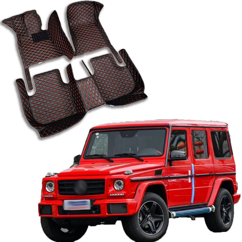 Alfombrillas personalizadas para coche, accesorios de Interior, para BENZ Clase G, cuatro puertas, W463, 2010, 2011, 2012, 2013, 2015, 2016, 2017, 2018